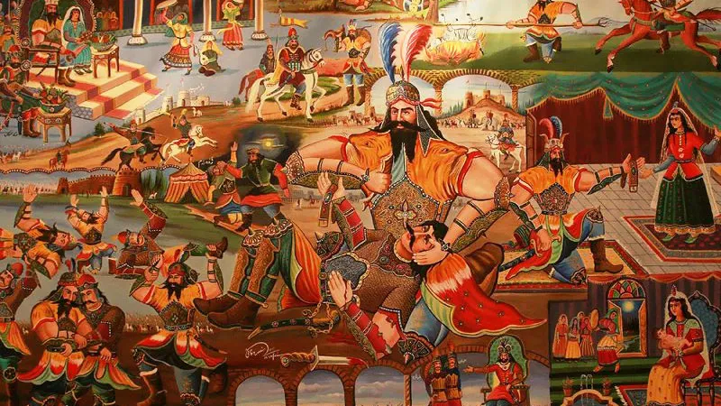 معرفی ۱۰ داستان جذاب شاهنامه | بهترین شاهکارهای حماسی فردوسی